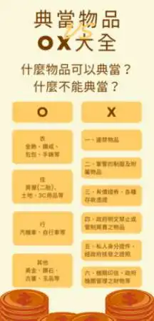 教你快速分辨！什麼物品可以到當鋪典當？永利台中當鋪